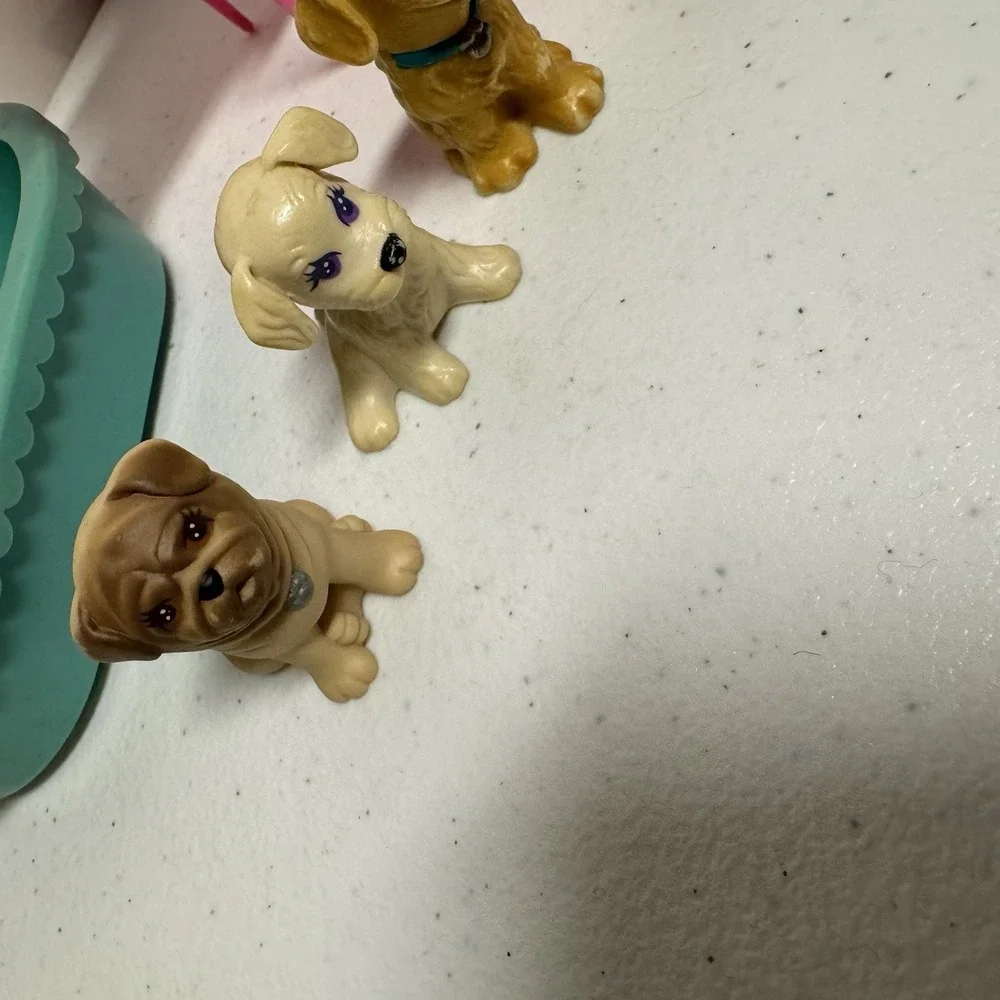 VTG Kenner 1993 Littlest Pet Shop Pal Around‎ Pups Splash Happy Puppies LPS